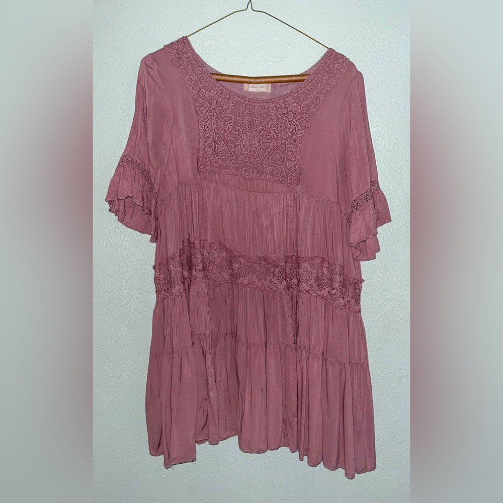 Altar’d State Embroidered Floral Dress
